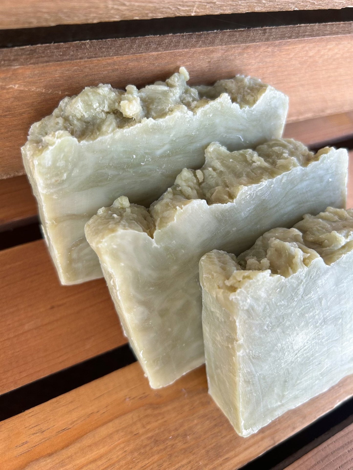 Cucumber Melon Soap | Made with Beeswax and Honey | Palm Free Soap