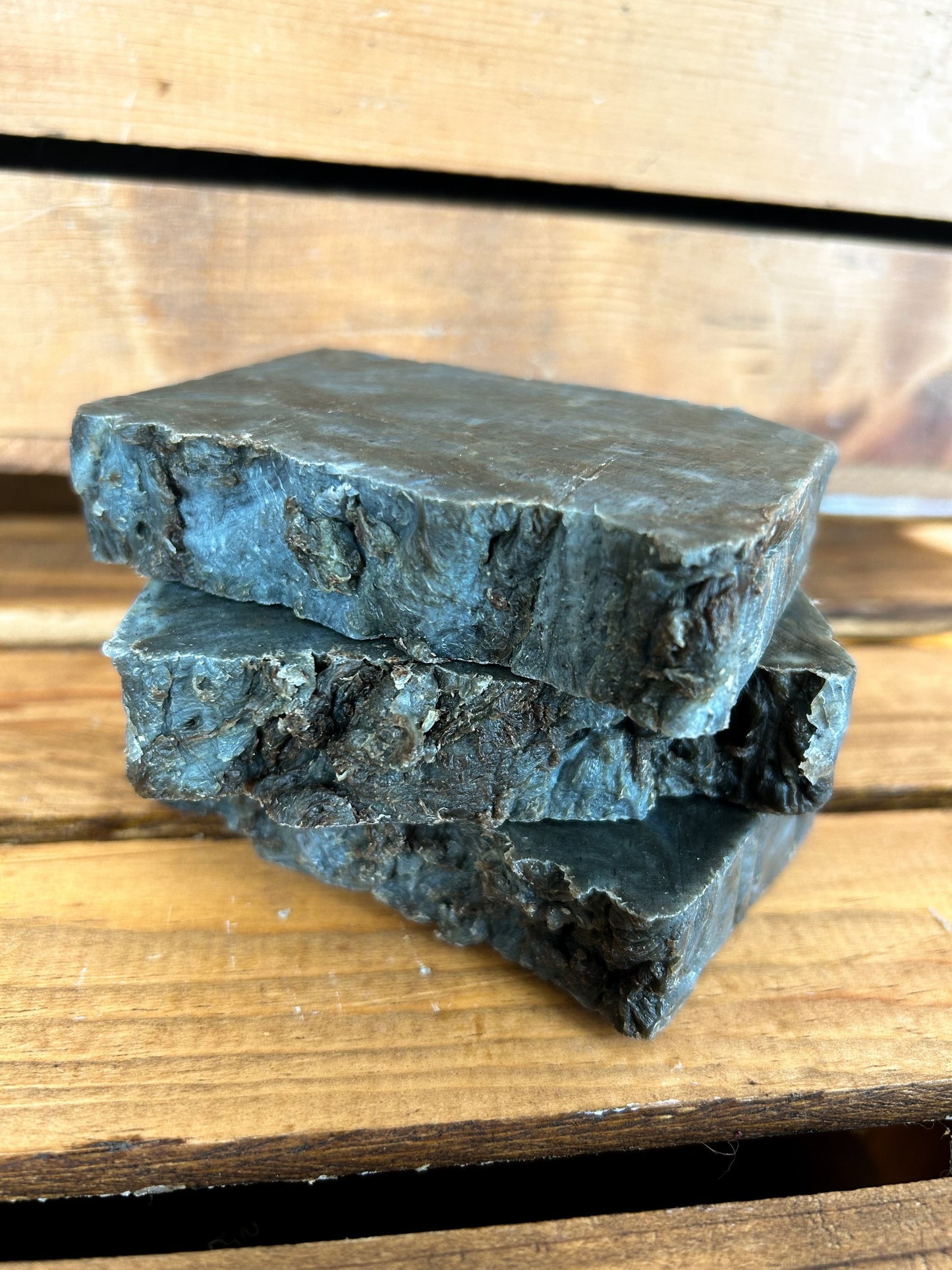 Midnight Musk Bar Soap - Charcoal Soap - Made with Beeswax and Honey - Palm Free Soap