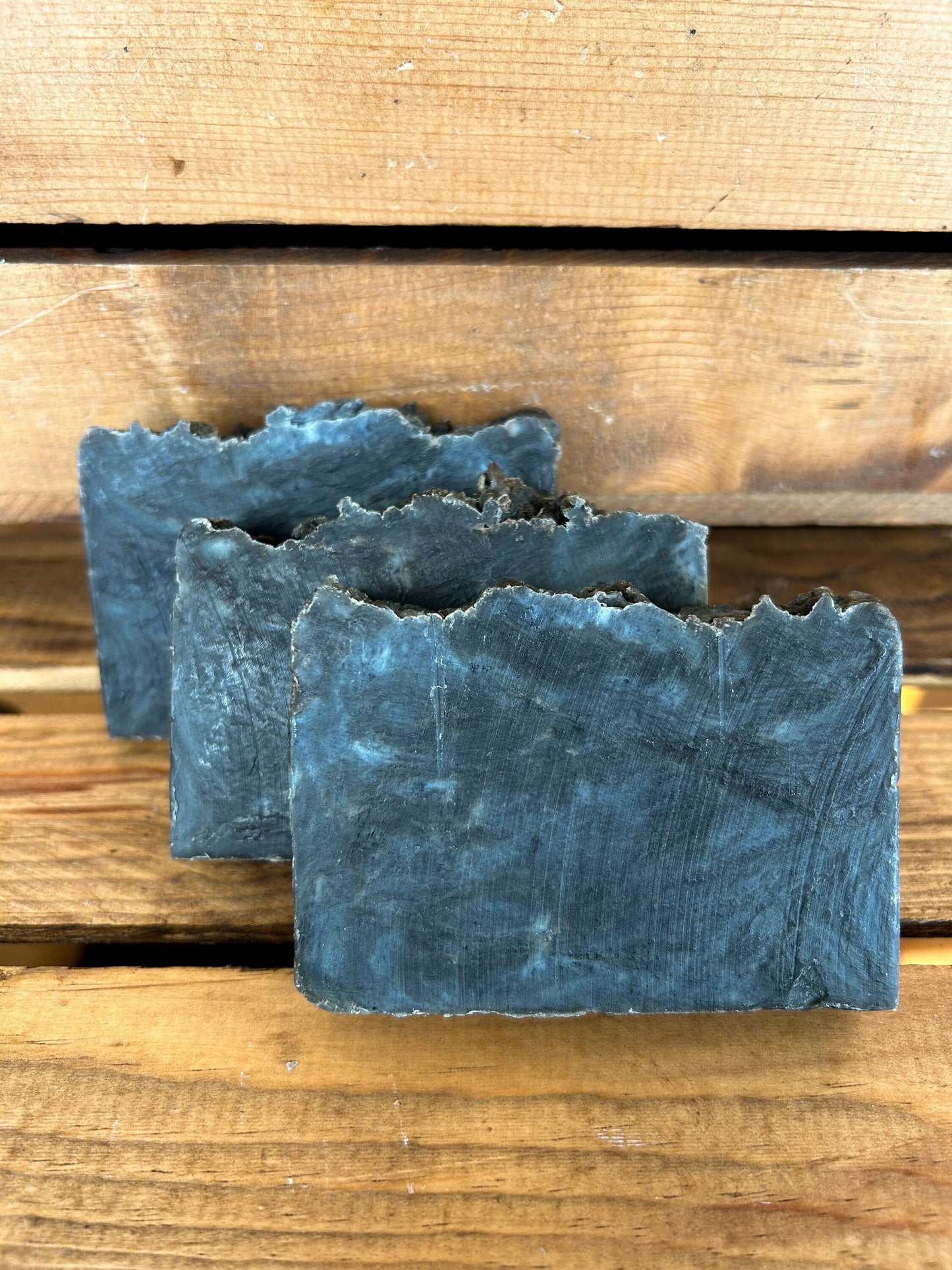 Midnight Musk Bar Soap - Charcoal Soap - Made with Beeswax and Honey - Palm Free Soap