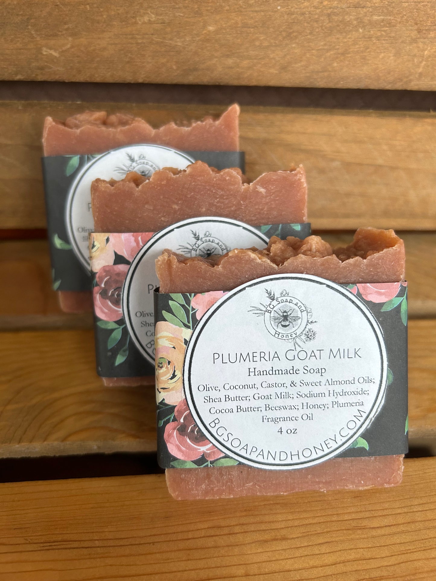 Plumeria Goat Milk Soap | Palm Free Soap