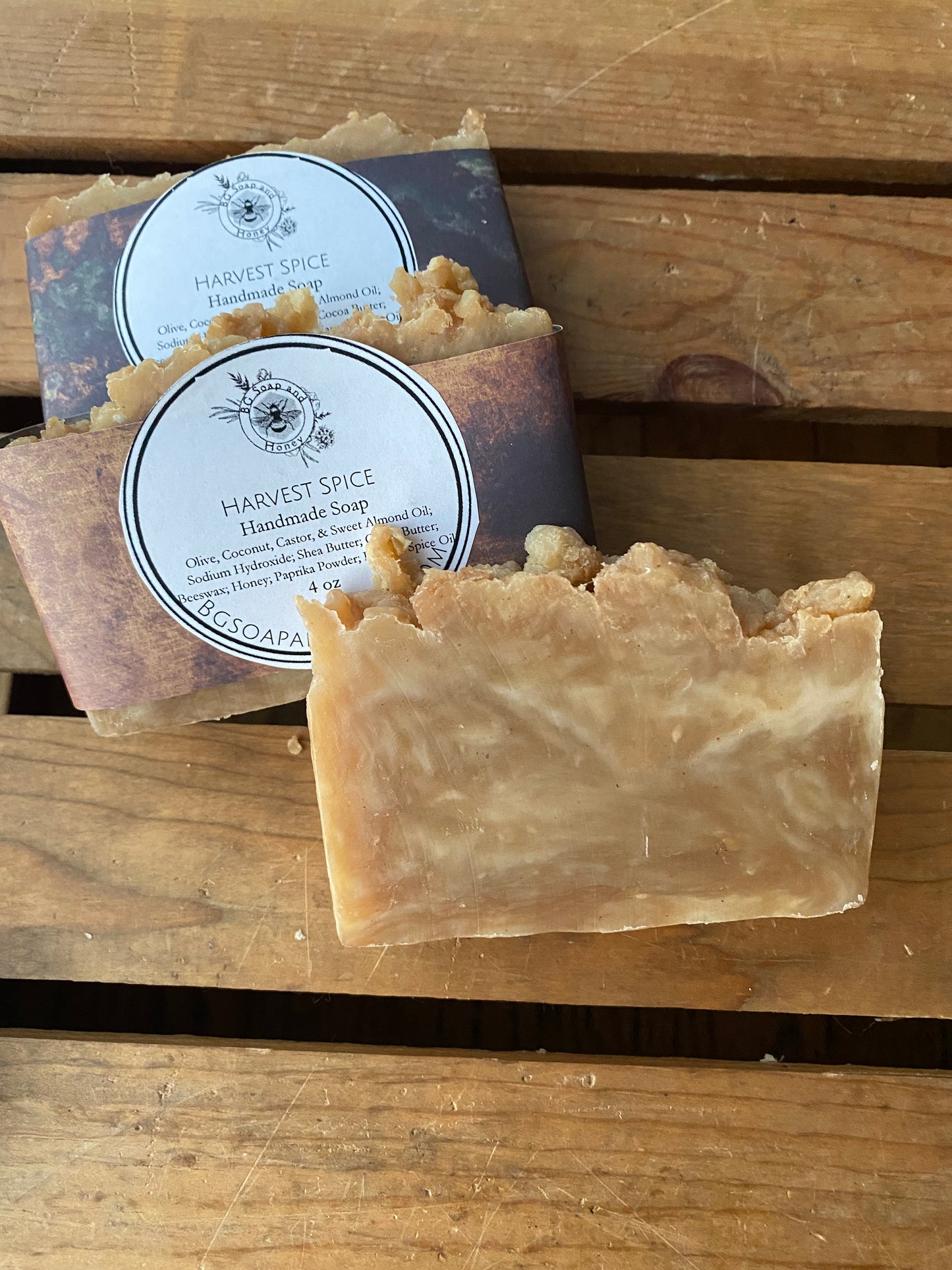 Harvest Spice Soap | Palm Free Handmade Beeswax Soap