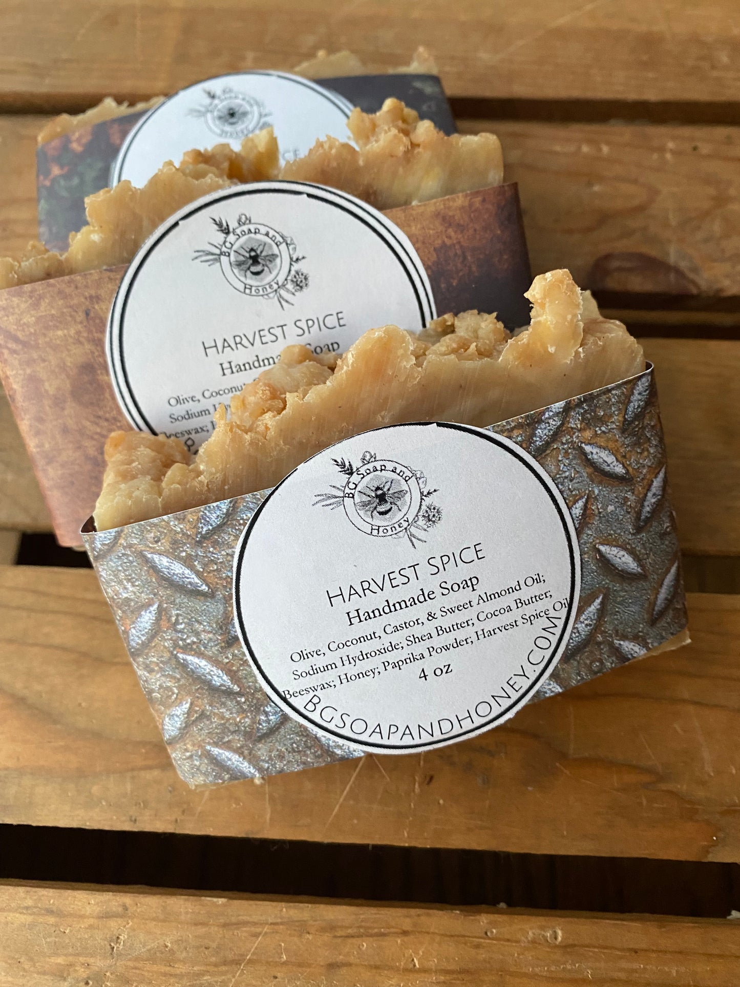 Harvest Spice Soap | Palm Free Handmade Beeswax Soap