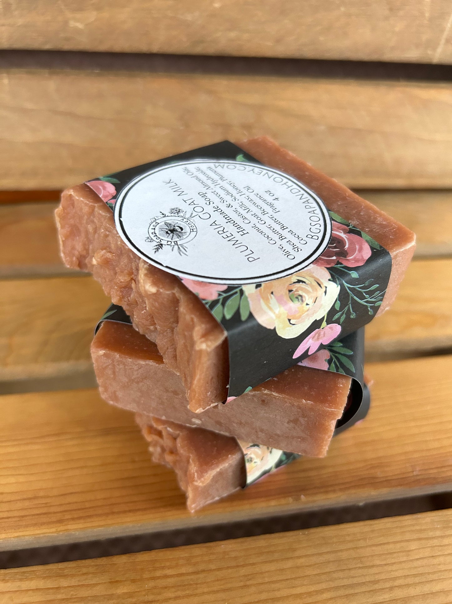 Plumeria Goat Milk Soap | Palm Free Soap