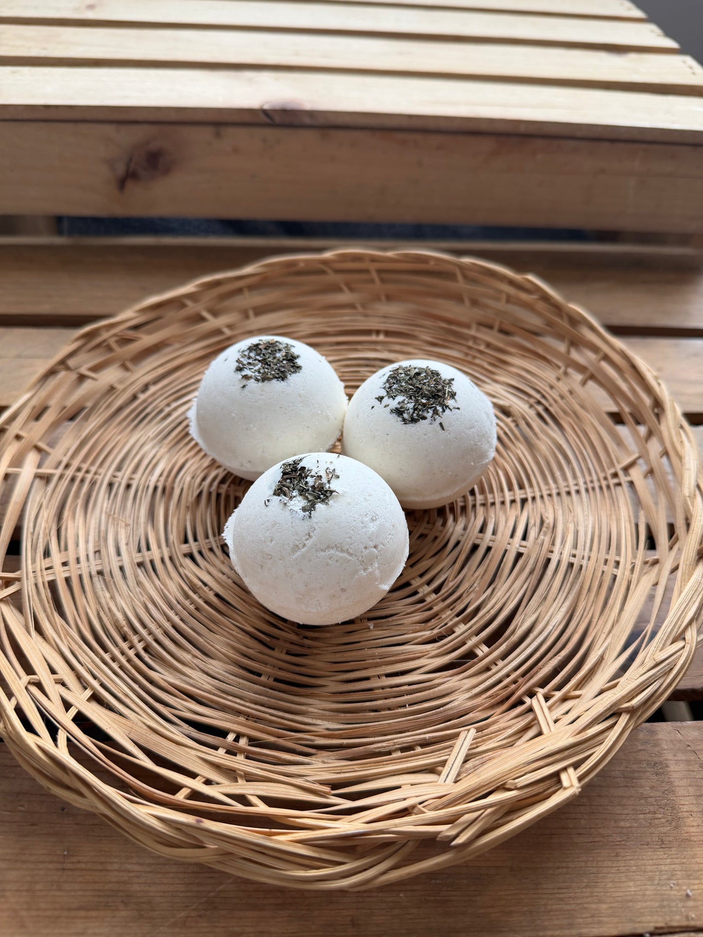 Spearmint Eucalyptus Bath Bomb - Natural Spa Experience