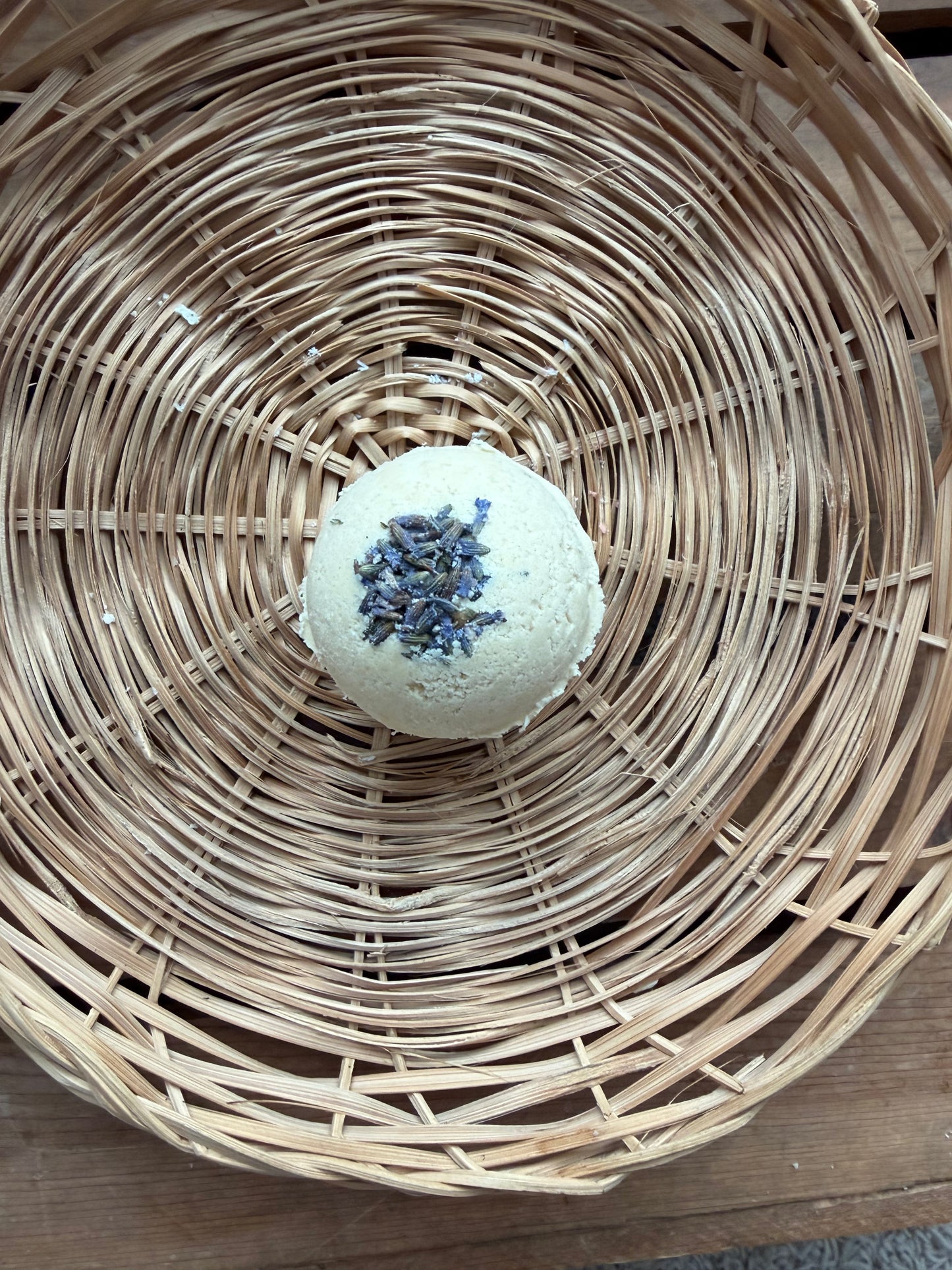 Lavender Orange Bath Bomb - Nourishing Spa Experience