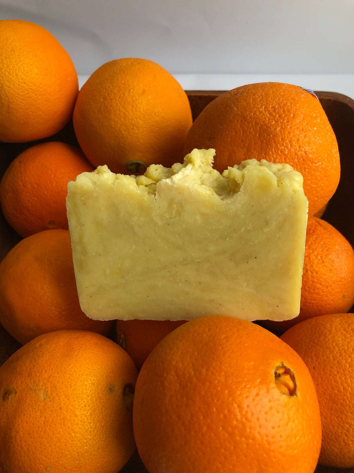 Orange Blossom Soap- Orange Blossom Bar Soap- Made With Honey And Beeswax- Natural Soap - Palm Free Soap
