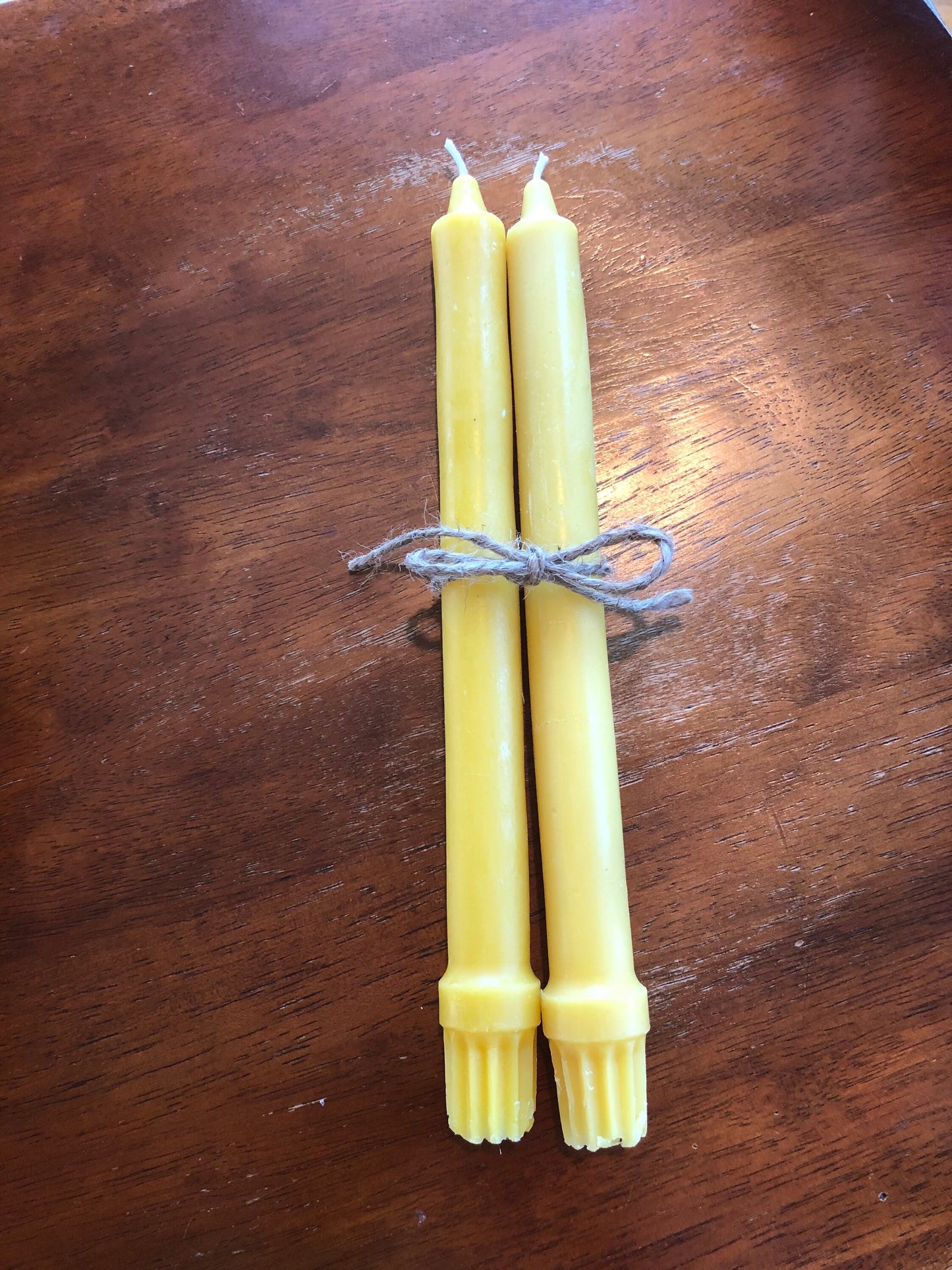 10” Colonial Taper Candles- Colonial Candles- Set of Two- 10” Candles- Candle Stick