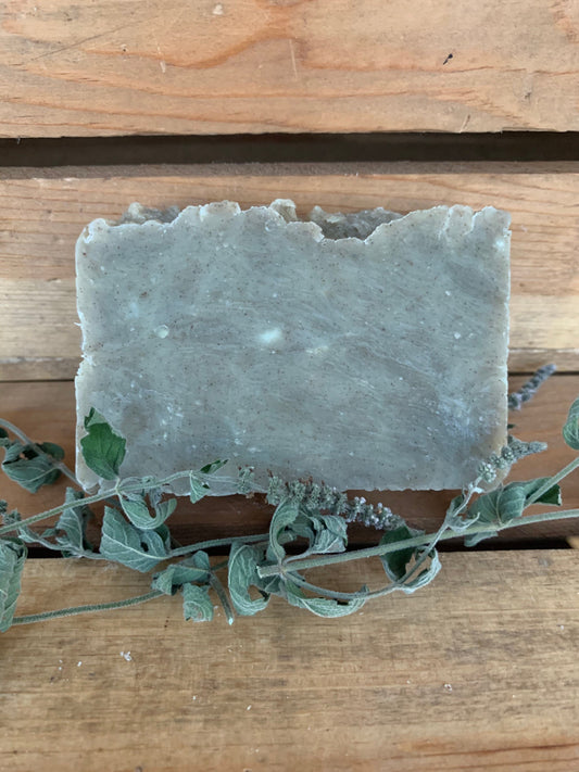 Peppermint Soap Bar -Peppermint Soap- Natural Handmade Soap- All Natural Soap- Made With Honey and Beeswax - Palm Free Soap