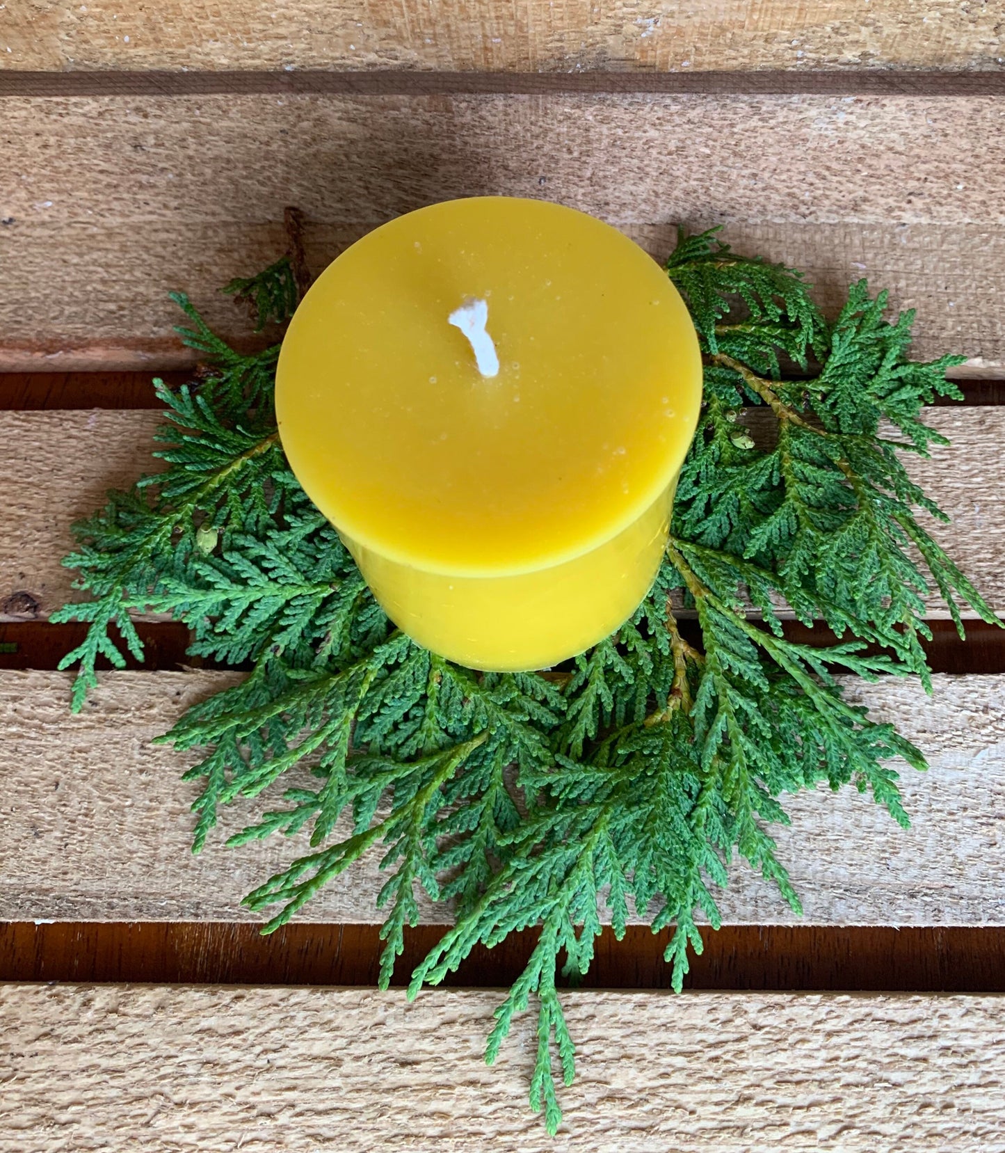 3" x 3" Pillar Candle- Pure Beeswax- Pillar Candle