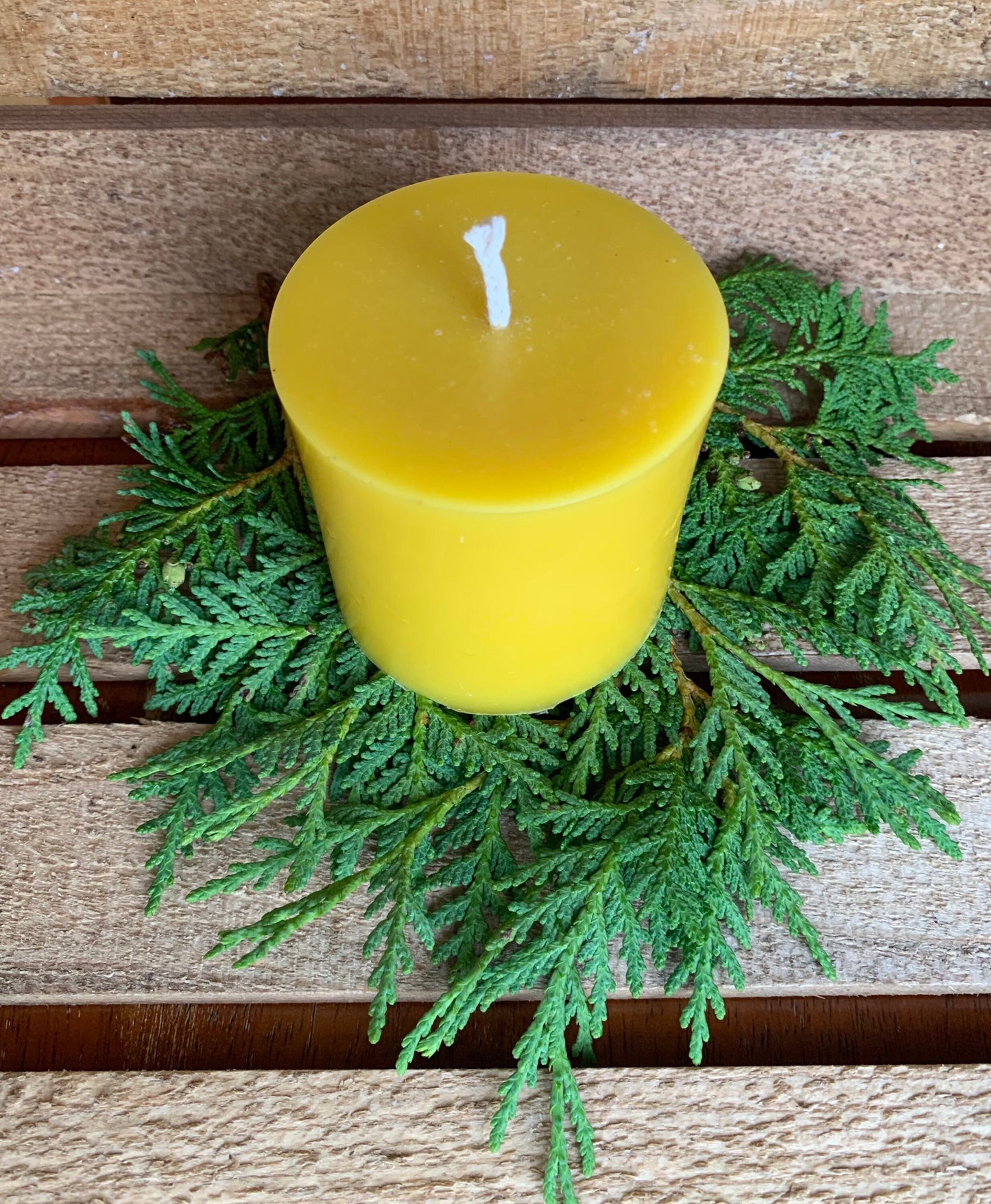 3" x 3" Pillar Candle- Pure Beeswax- Pillar Candle