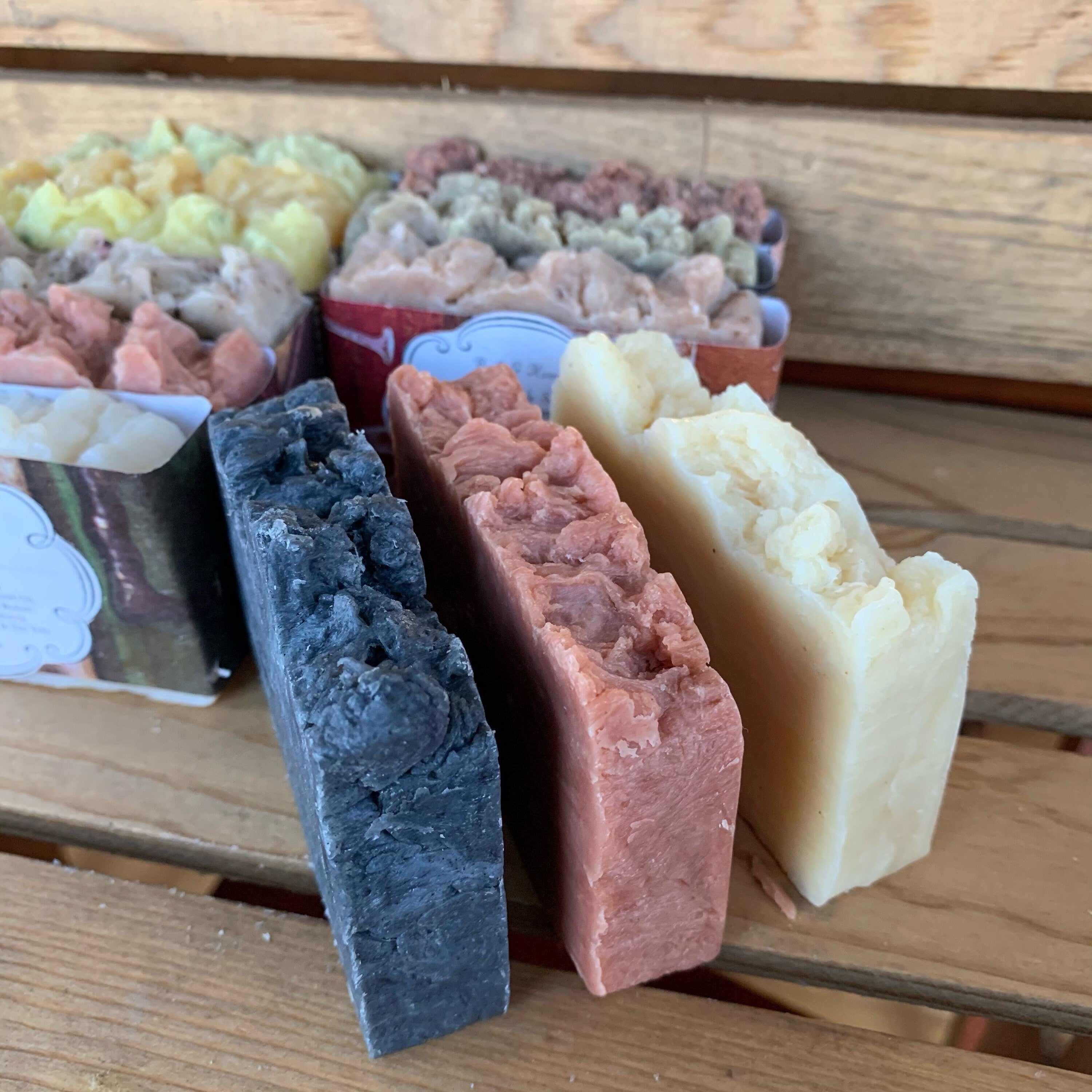 12 Natural Soap store Bars