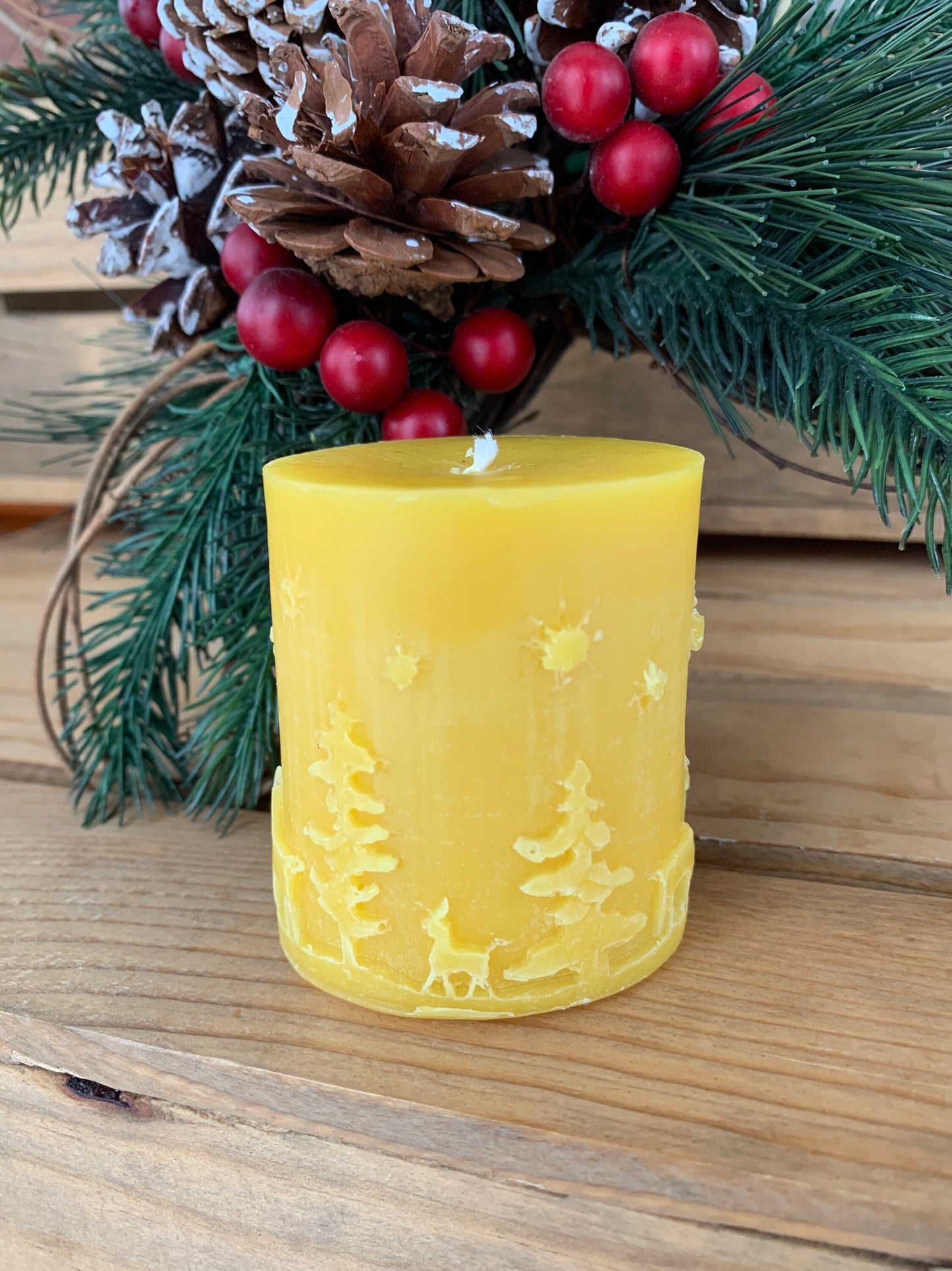 Winter Forest Candle