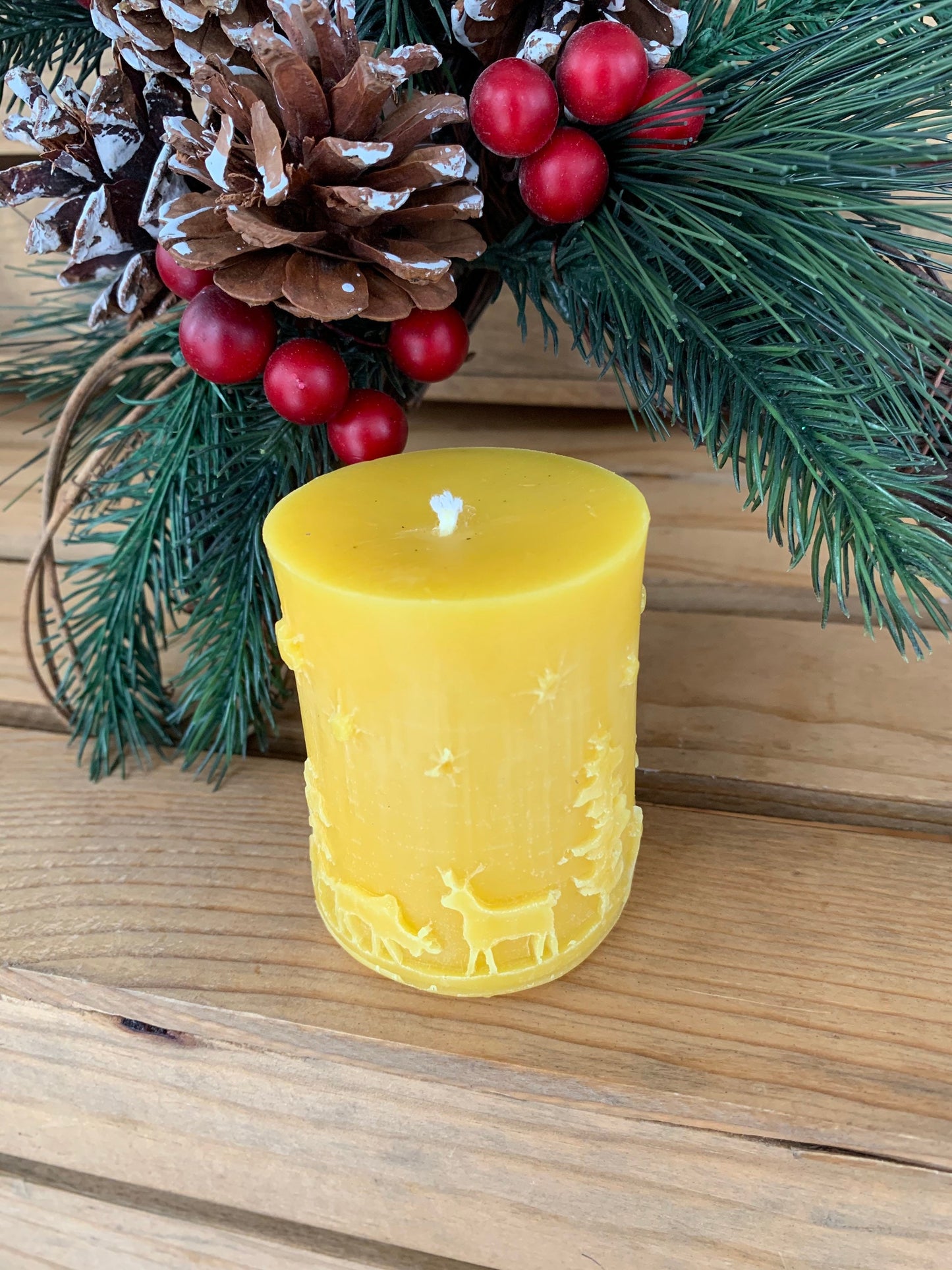 Winter Forest Candle