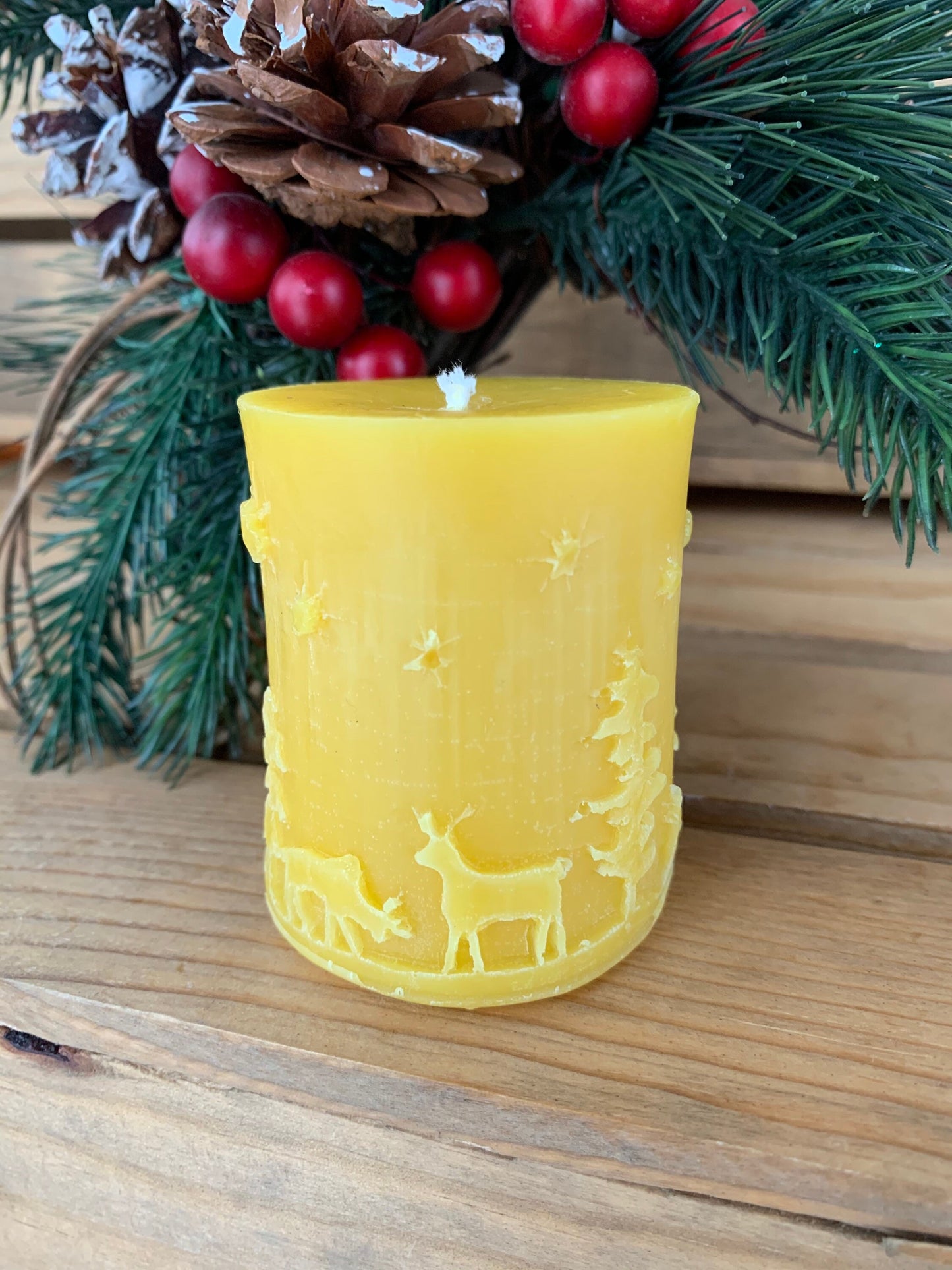 Winter Forest Candle