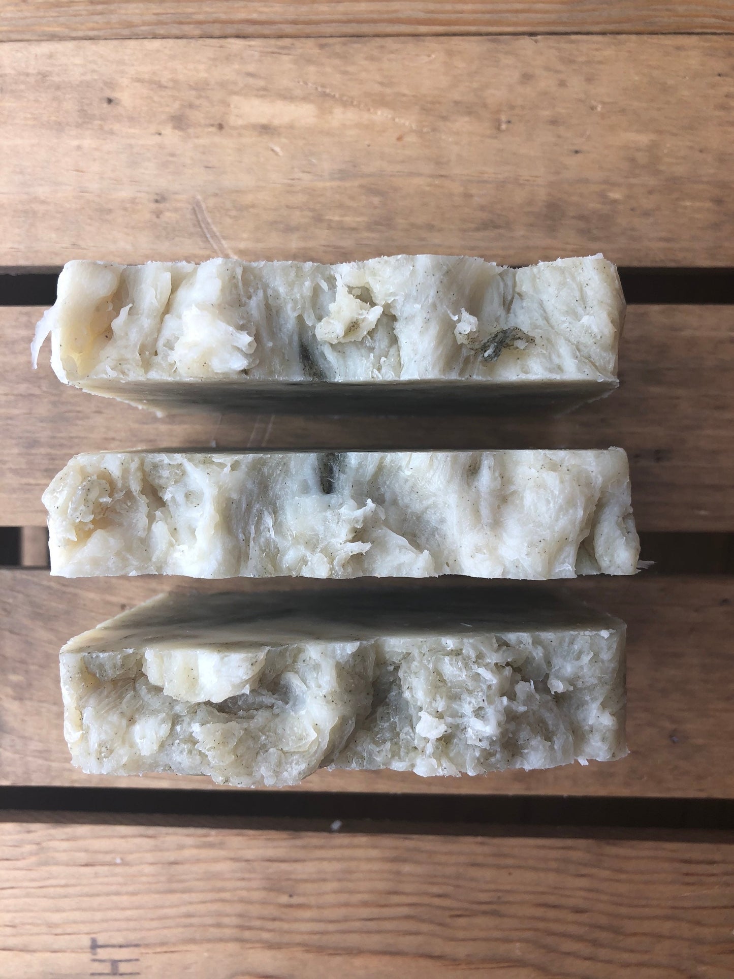 Bergamot Vanilla Bar Soap- made with beeswax and honey - Palm Free Soap