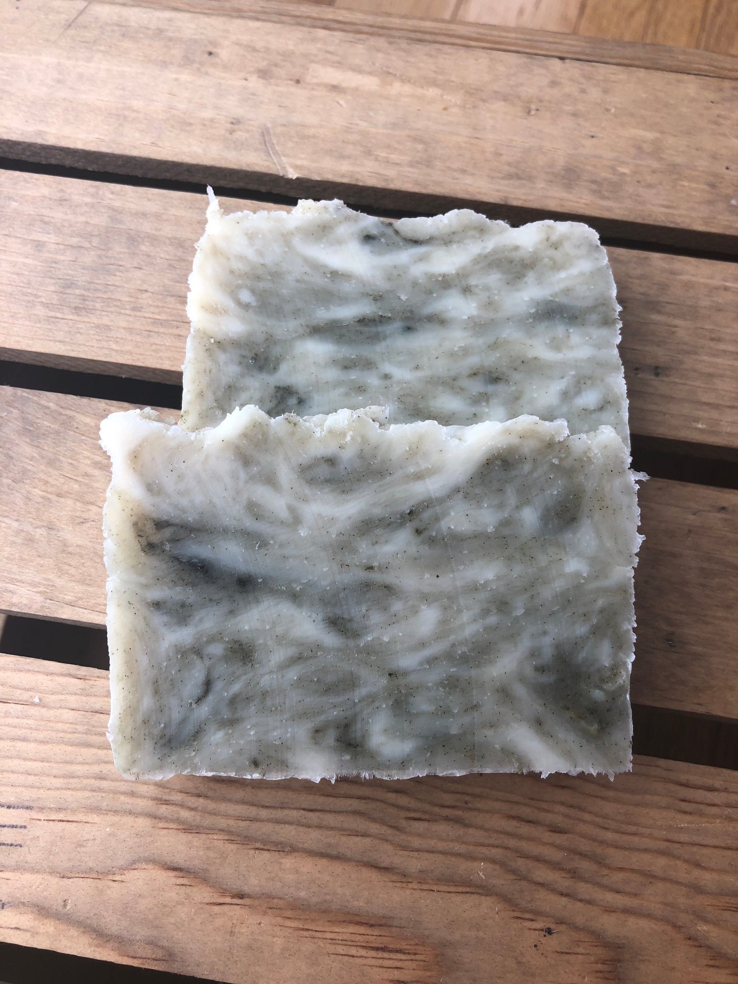 Bergamot Vanilla Bar Soap- made with beeswax and honey - Palm Free Soap