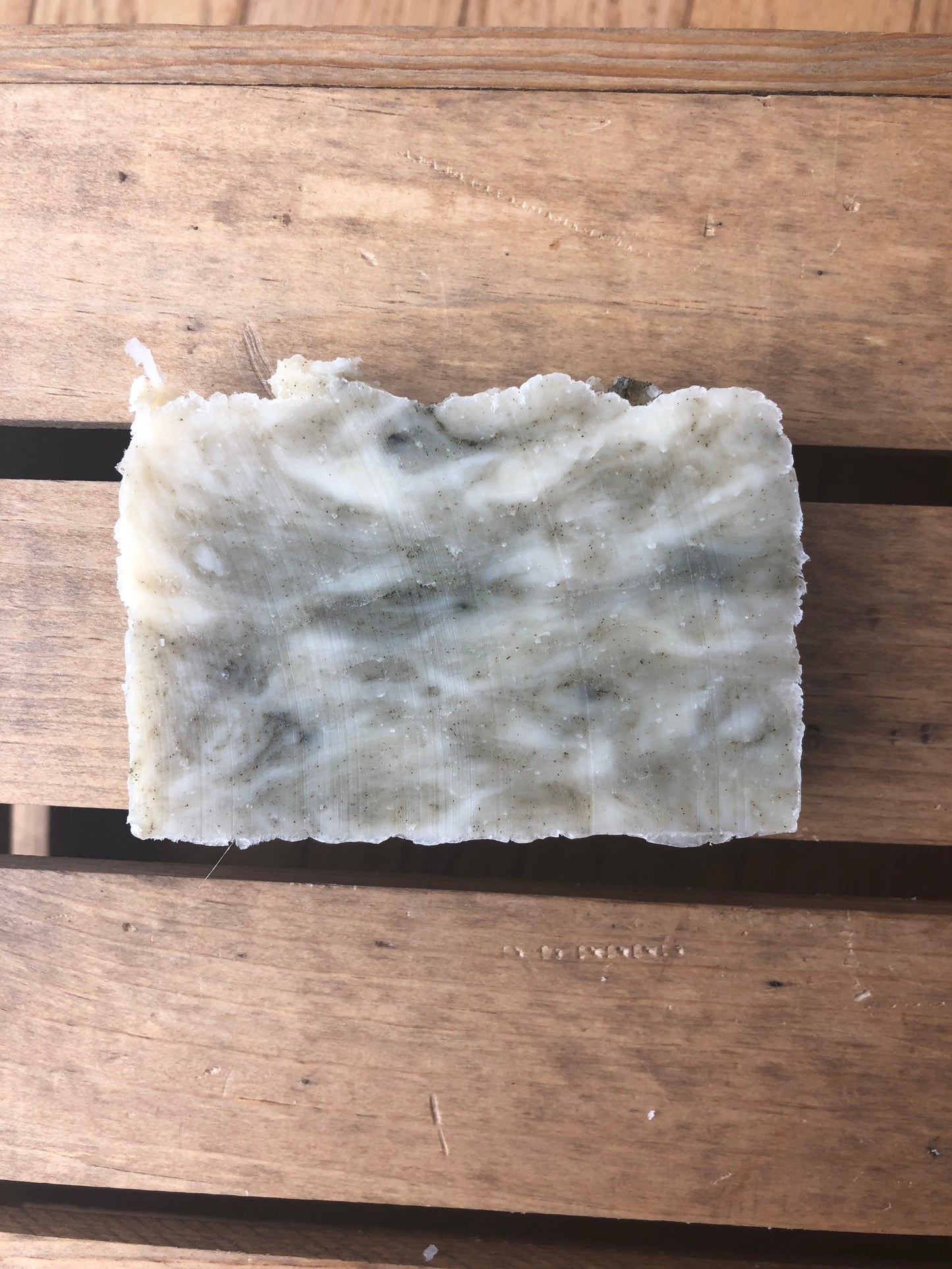 Bergamot Vanilla Bar Soap- made with beeswax and honey - Palm Free Soap