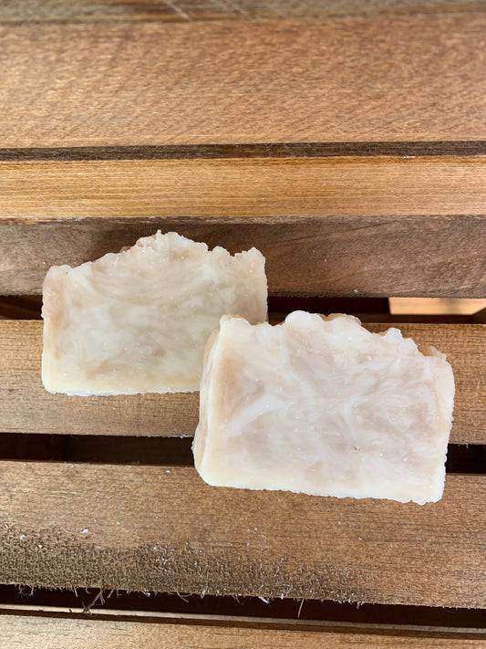 Warm Vanilla Bar Soap- made with beeswax and honey- Vanilla Bar Soap - Palm Free Soap