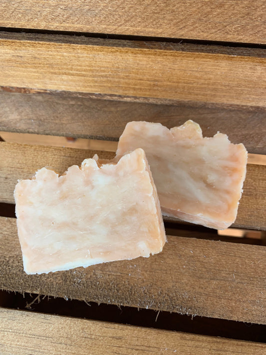 Lemongrass Soap- made with beeswax and honey- Lemongrass Bar Soap - Palm Free Soap