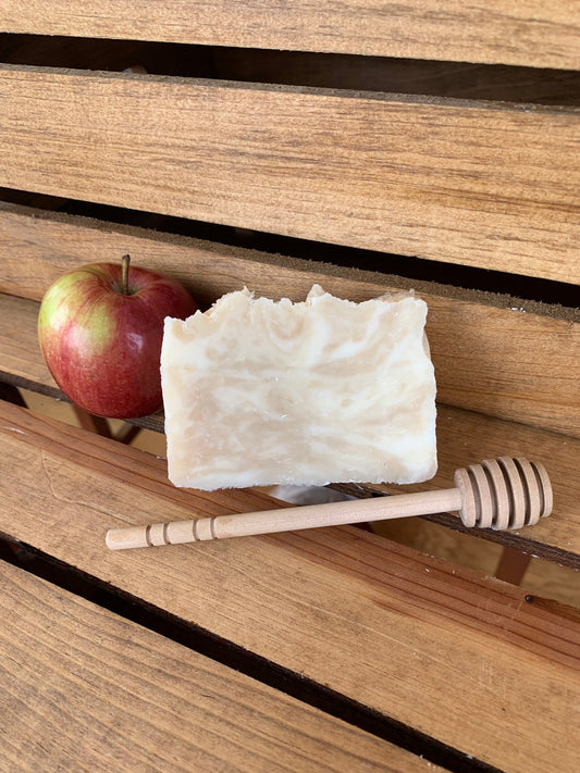 Apples & Honey Soap- made with beeswax and honey - Palm Free Soap
