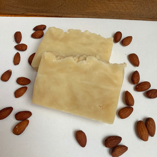 Almond Bliss Bar Soap- with beeswax and honey - palm free soap