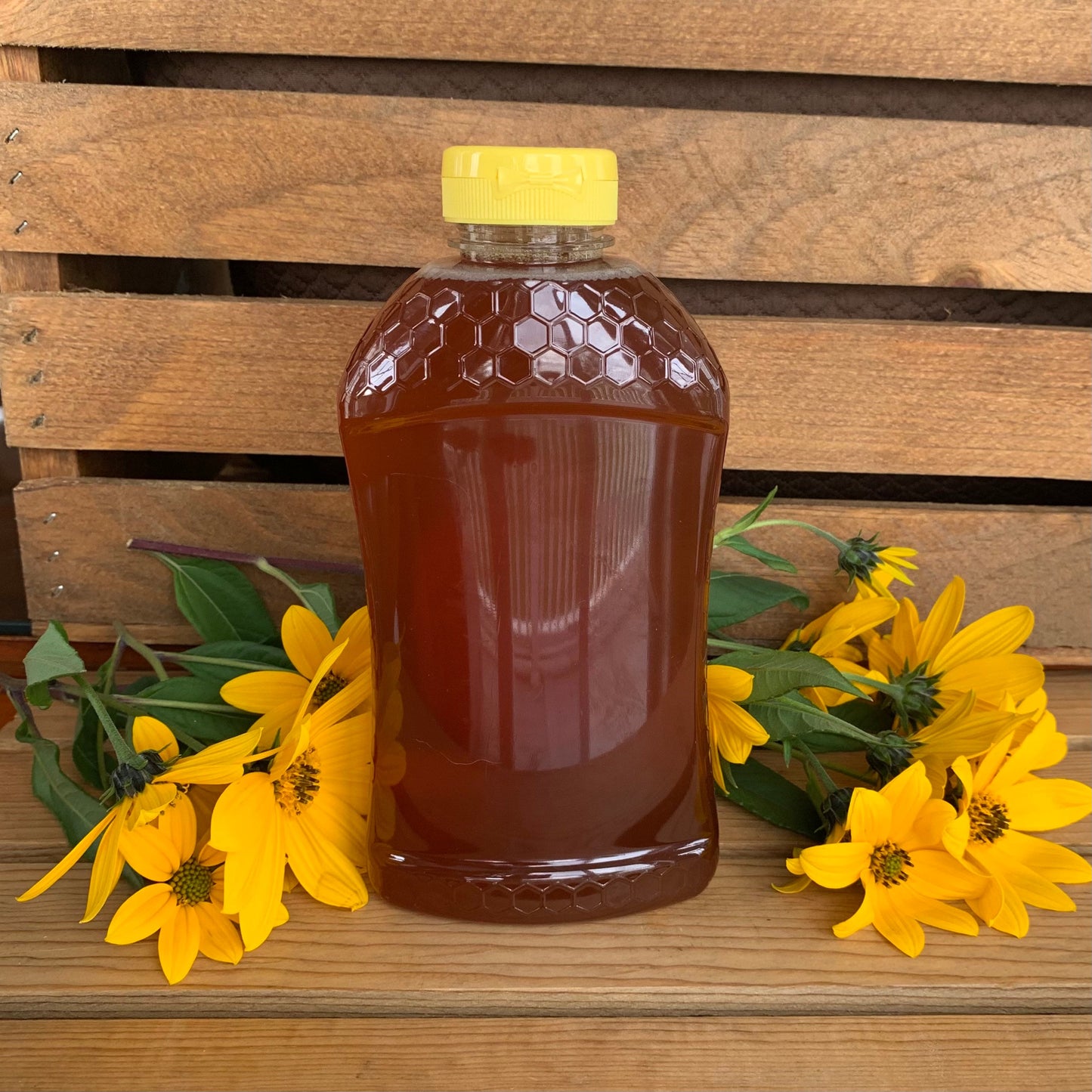 2lb Raw Wildflower Honey- Raw Honey- Honey- New York Honey- 24oz Honey