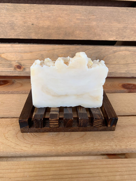 Unscented Soap- Moisturizing Bar Soap- Pure & Simple- beeswax and honey- Palm Free Soap