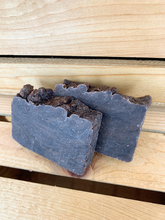 Chocolate Bar Soap- Chocolate Soap- made with cocoa butter, honey and beeswax