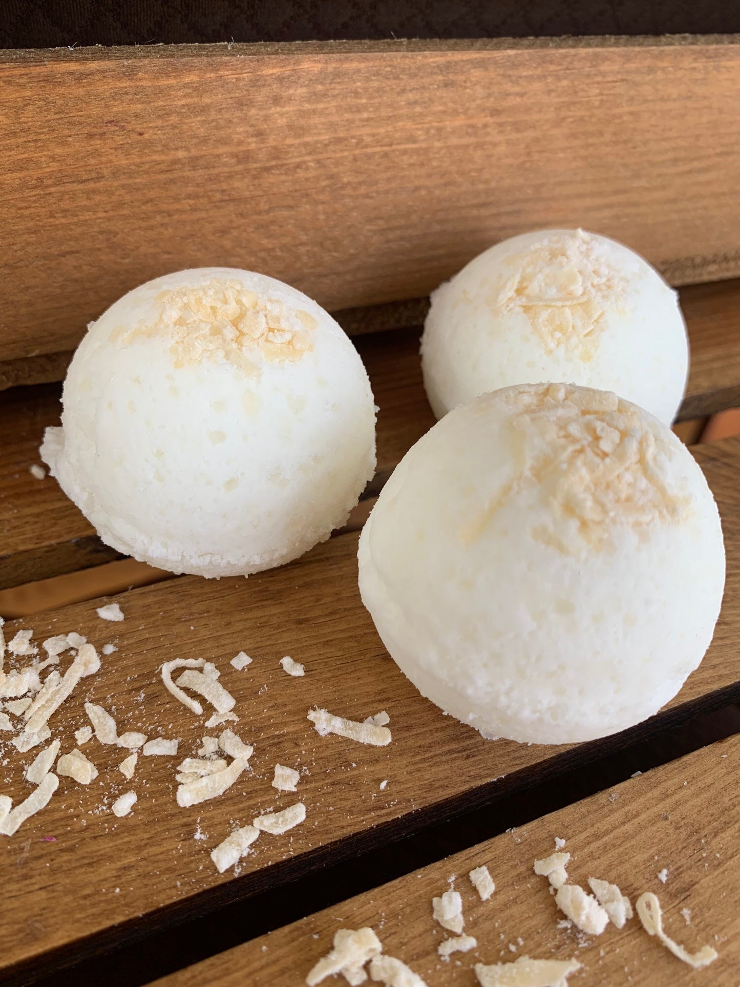 Coconut Cream Bath Bomb- Bath Bombs- Coconut Bath Bomb- Natural Bath Bomb