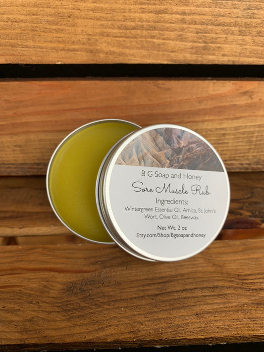 Sore Muscle Salve- Farmer’s Friend Salve