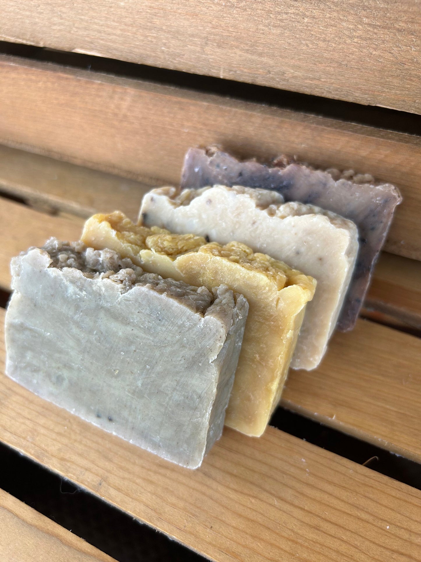 1 lb Soap Bundle - Bulk Soap Bars - Beeswax Soap - Handmade Natural Soap - Palm Free Soap