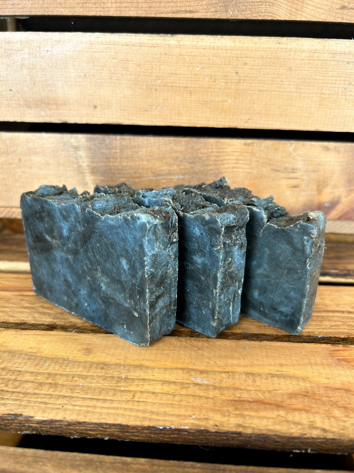 Midnight Musk Bar Soap - Charcoal Soap - Made with Beeswax and Honey - Palm Free Soap