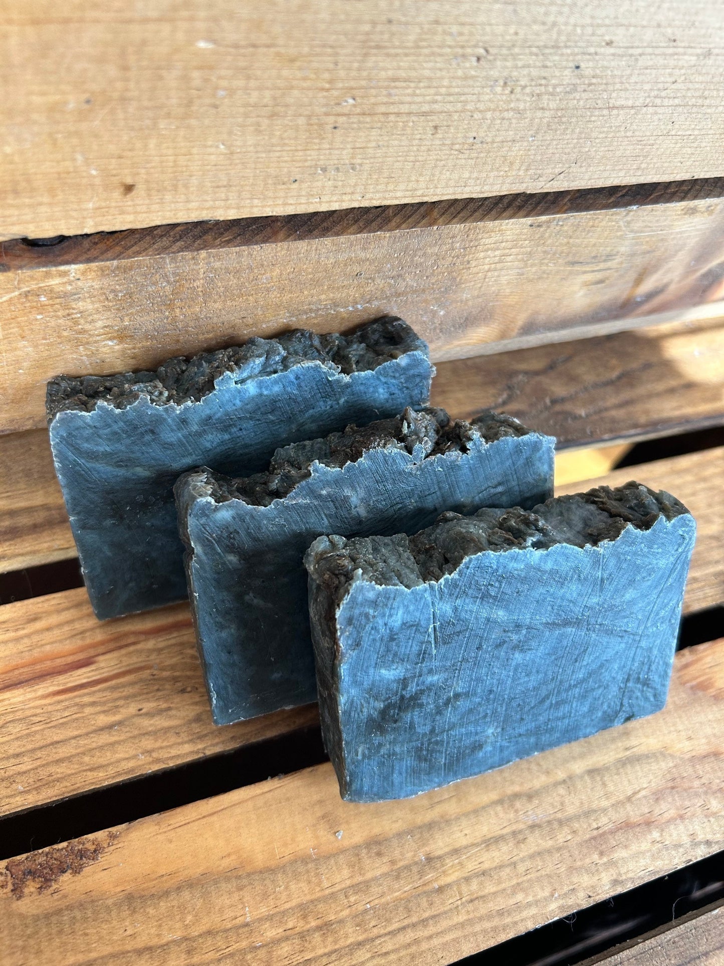 Midnight Musk Bar Soap - Charcoal Soap - Made with Beeswax and Honey - Palm Free Soap